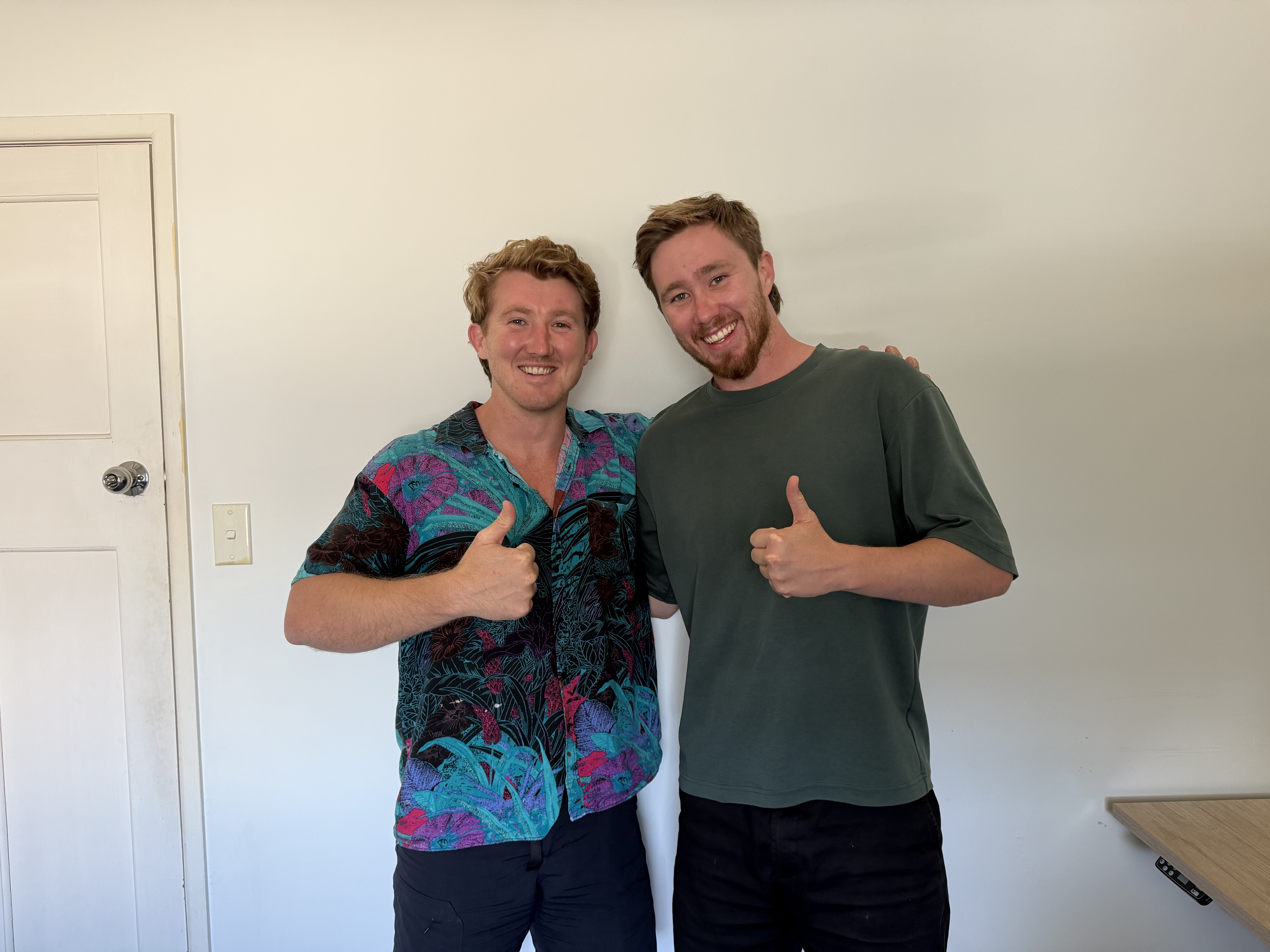 Daniel and Josh Bourke